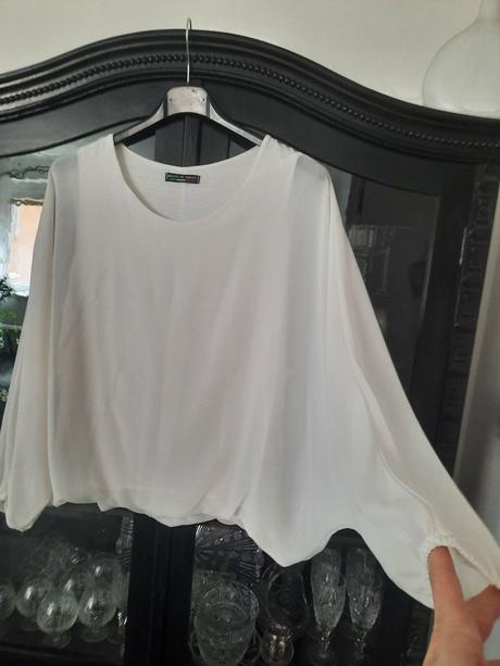 Biela blúzka, top, m