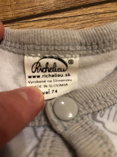 Súprava kabátik, body, nohavice, čiapočka, richelieu,74