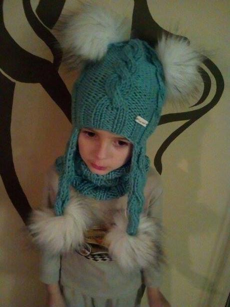 Zimná čiapočka so 4 brmbolcami, 62 - 158