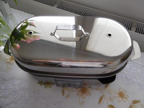 Saga sfs 800 parný hrniec nerezový, nový, 