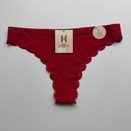 Bezšvové čipkované brazilky 85009, l / xl