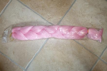 Vrkoč nepoužitý - kanekalon, 