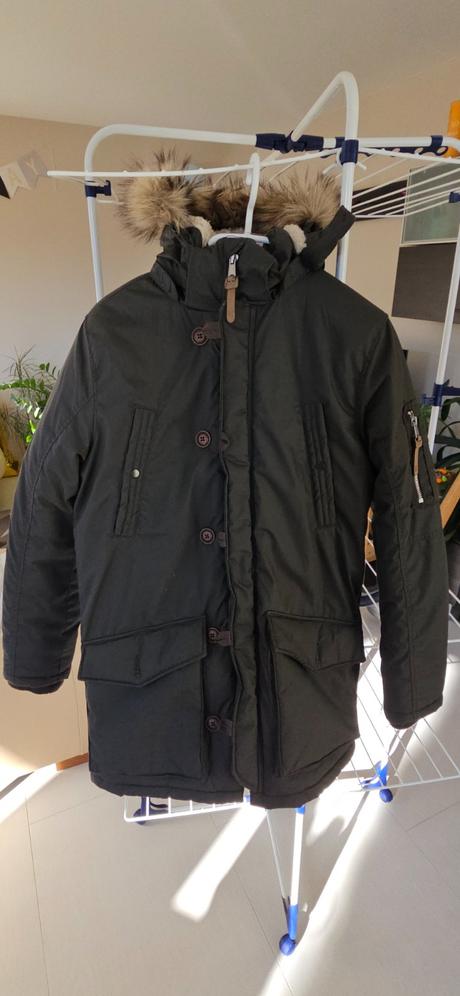 Nová zimná bunda, h&m,158