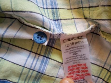 Košeľa chlapčenská, cherokee,80