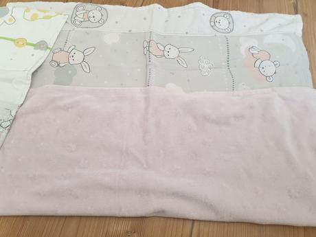 Deka a taštička na prienky,