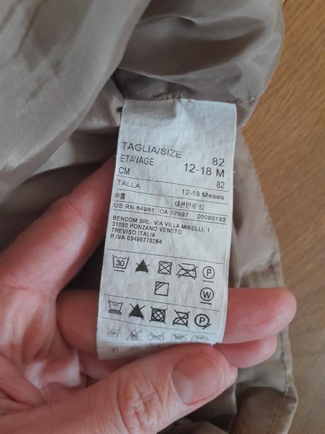 Zateplena vesta benetton 12-18m, benetton,86