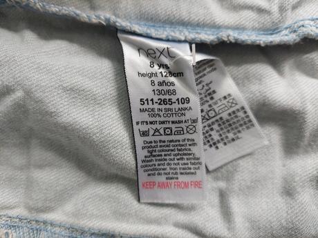 Riflová bunda zn.next veľ.128, next,128