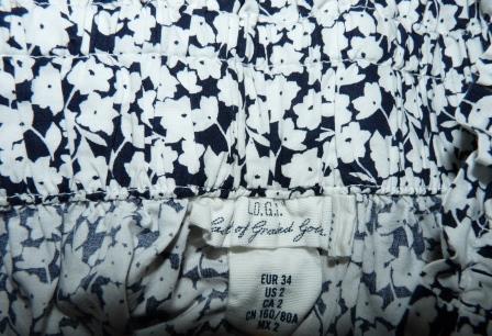 Male kvietky, h&m,34