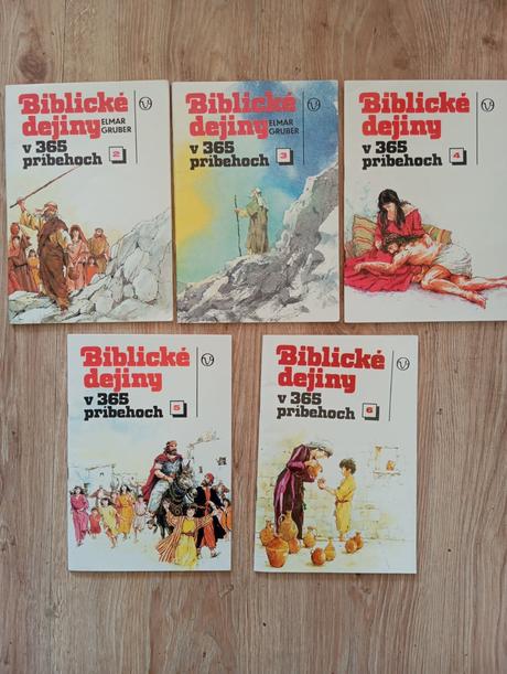 Biblické dejiny - knihy sama odporúčam,