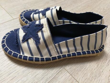 Plátené baleriny espadrilky č. 33, 33
