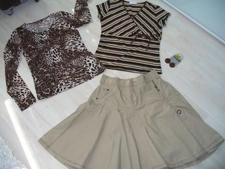 Sukna s doplnkami vel.36, 36