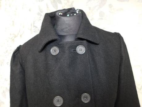 Damsky kvalitny vlneny polokabatik, 40