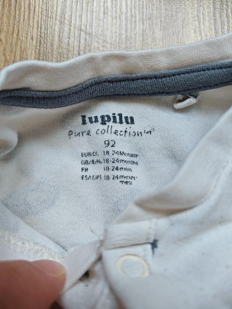 Bavlnený overal pyžamo 92, lupilu,92