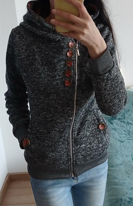 Mikina na zips, m