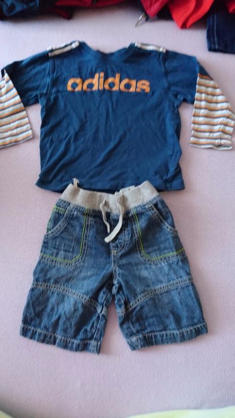 Riflove kratasy+tricko adidas gratis, f&f,104