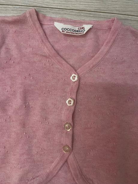 Tenký ružový svetrik, coccodrillo,86