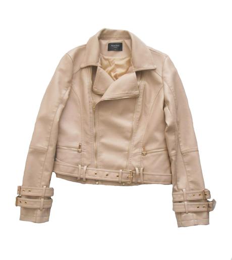 Koženková bunda /ramoneska veľ.xl, xl