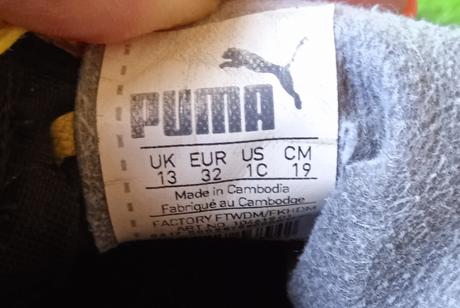 Detské kopačky puma, puma,32