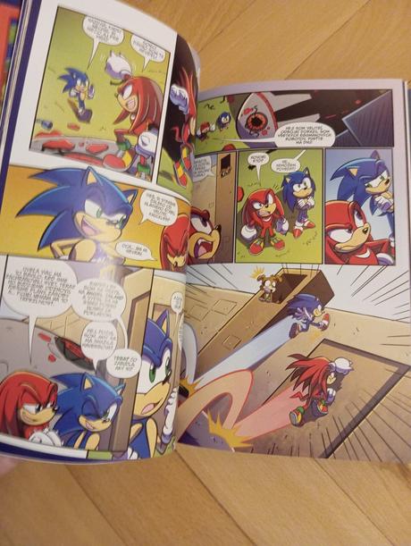Ježko sonic komiksy,