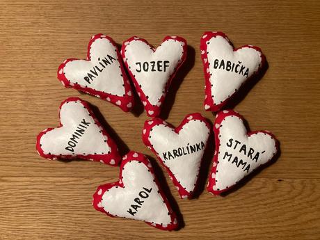 Magnetka s nápisom, 