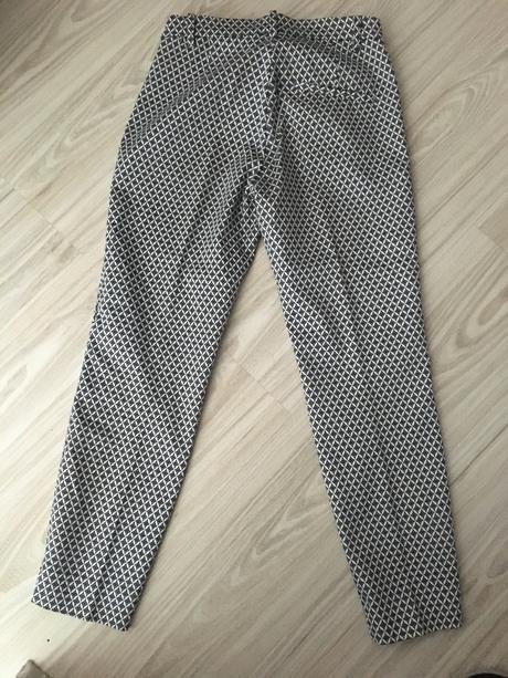 Vzorované nohavice, h&m,36