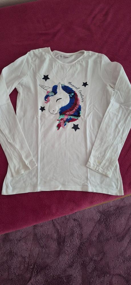 Tričko s dlhým rukávom, 140