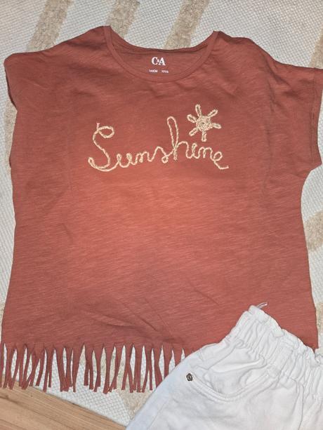 Sety 134/140 pre dievča, c&a,134