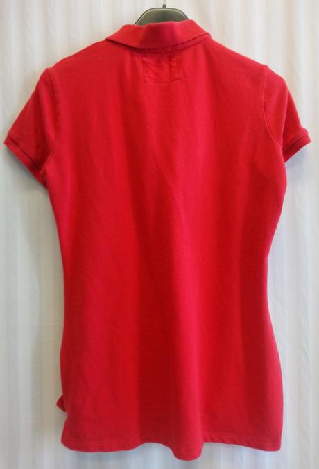 Dámsky červený elastický top, alcott, s, s