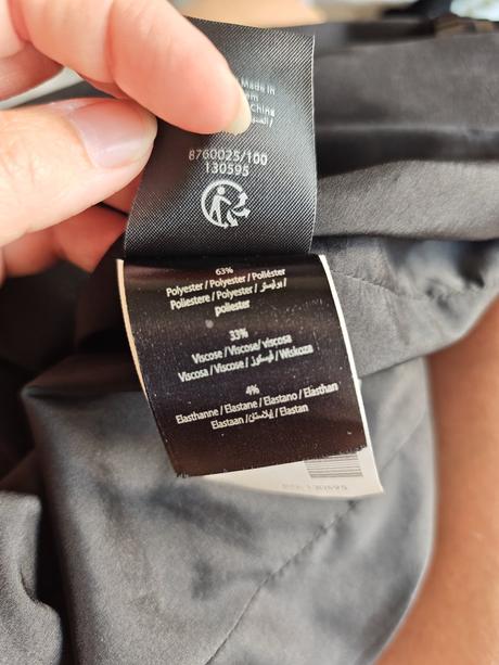Elegantne čierne sako s flitrami breal, 38