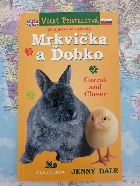 Knija ďobko a mrkvička - slovensko - anglicka, 