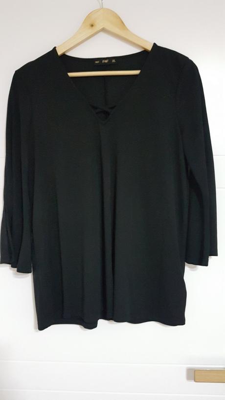 Cierna bluzka, f&f,40