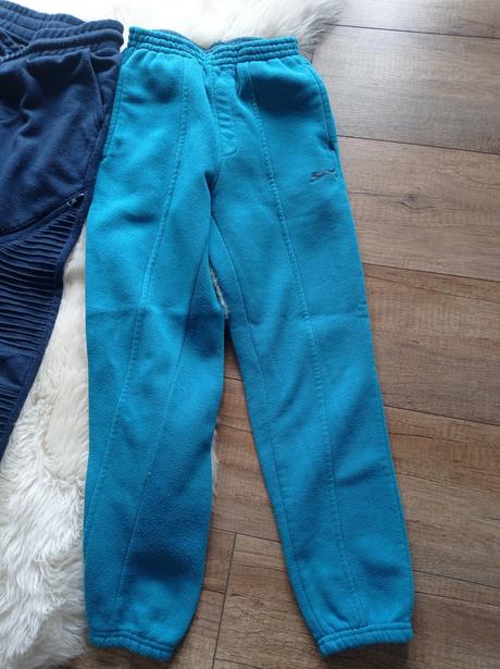 Značkové teplé tepláky slazenger 7-8 rokov, slazenger,128