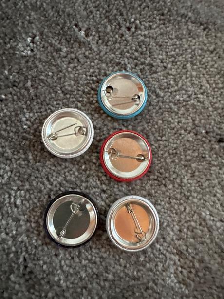 Rebel kids odznaky 5ks, 