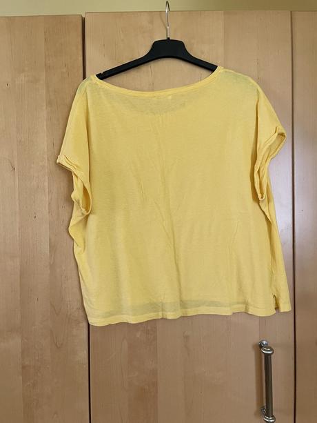 Dámske tričko žltej farby amisu č. xl, amisu,xl