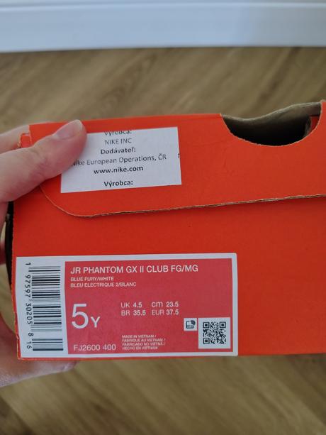 Kopačky nike phantom, v.37, nike,37