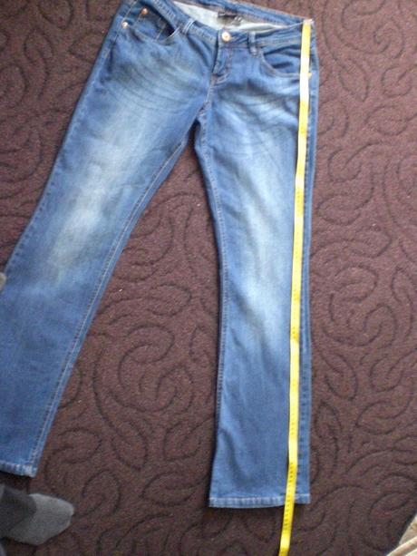 Tmavomodré rifle esmara vel.40/42 -ako nové, esmara,40