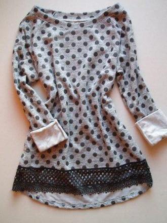 Pohodlná bluzka top m/l, m