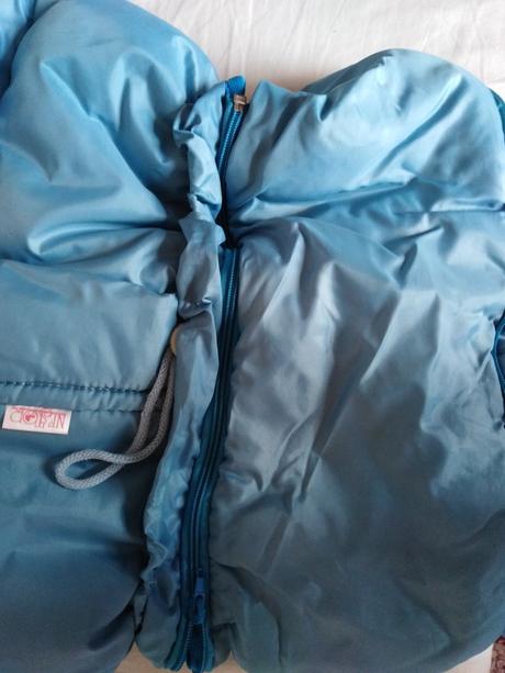 Fusak do kočíka svetlomodry, nestor