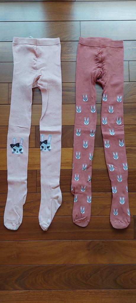 Pančušky 134/140 - 2 ks, h&m,140