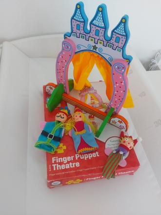 Drevené divadielko,