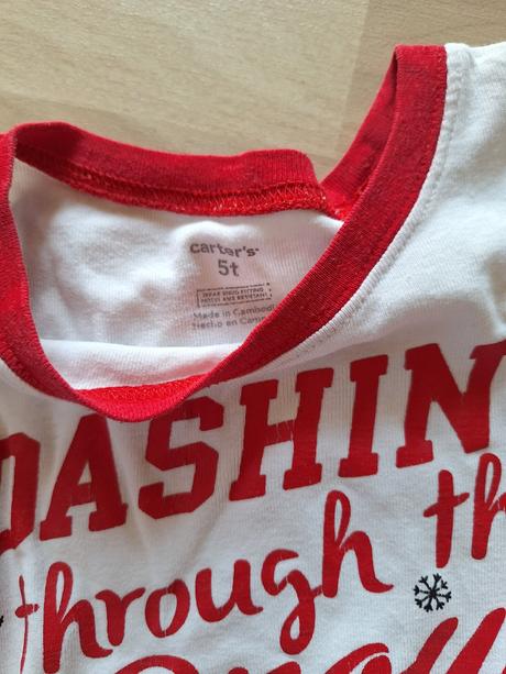 Vianočné pyžamo, carter's,110