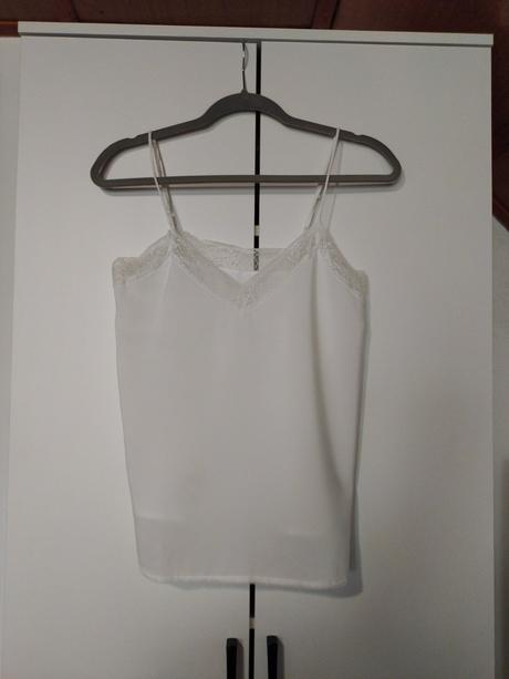 Biele voľné tielko, m