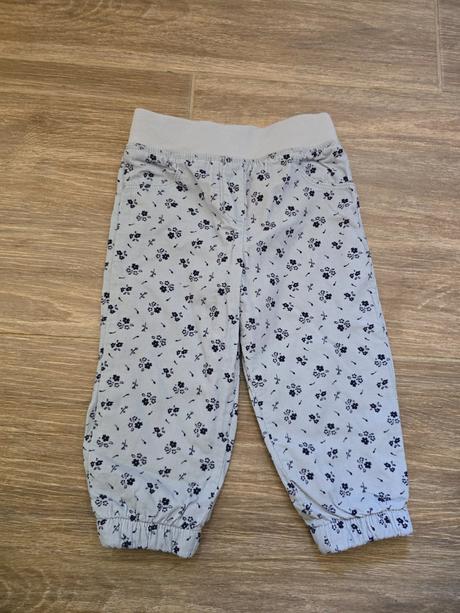 Zateplené nohavice č.80, lupilu,80