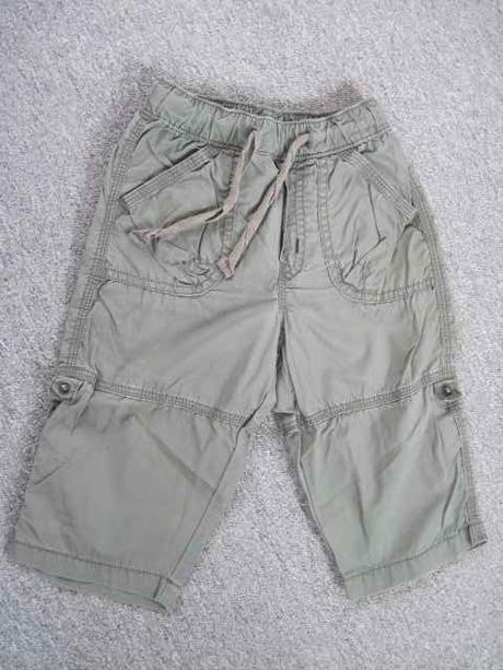 Nohavice roll-upky, h&m,80