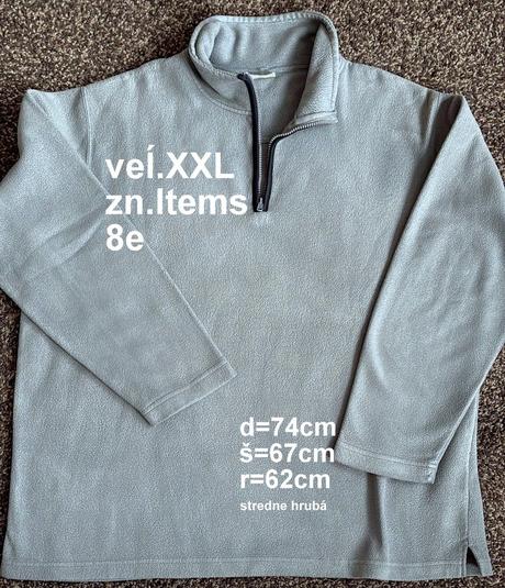 Pánska mikina veĺ.xxl, items,xxl