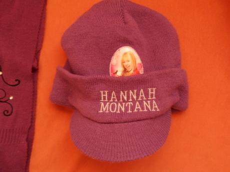 Zimna ciapka + sal hannah montana cena 5 eur, disney,134