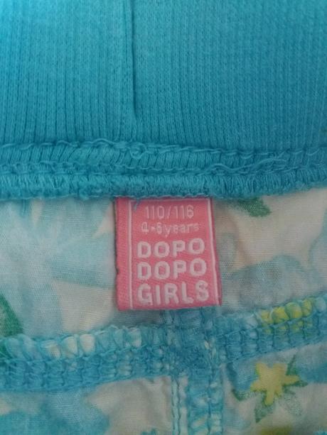 Trojštvrťove nohavice, dopodopo,110