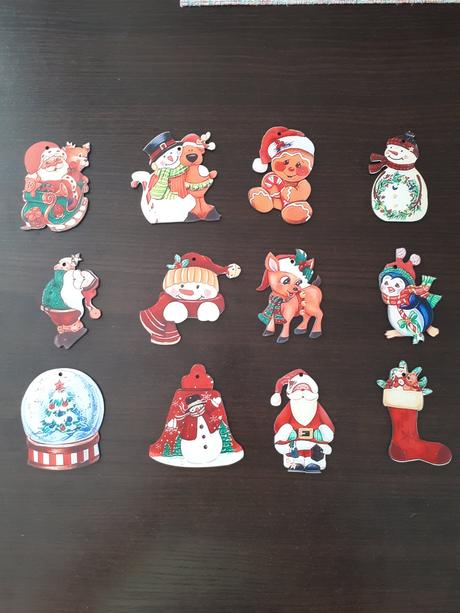 Drevené ozdoby na stromček, 