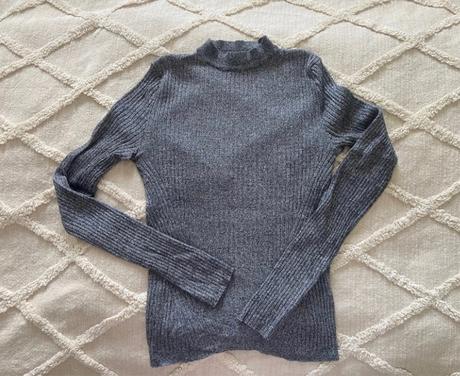 Priliehavý pulóver so stojačikom, bershka,m