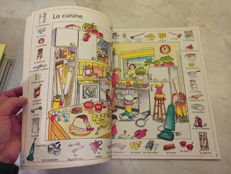 Usborne - first thousand words in french, 